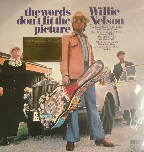 Willie Nelson : The Words Don't Fit The Picture (LP, Album, Ltd, Num, RE, Blu)