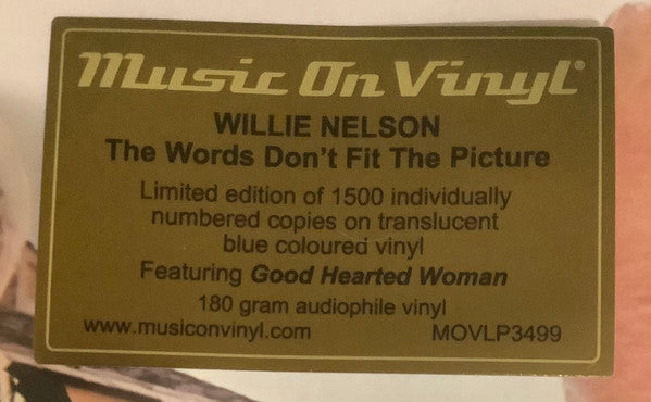 Willie Nelson : The Words Don't Fit The Picture (LP, Album, Ltd, Num, RE, Blu)