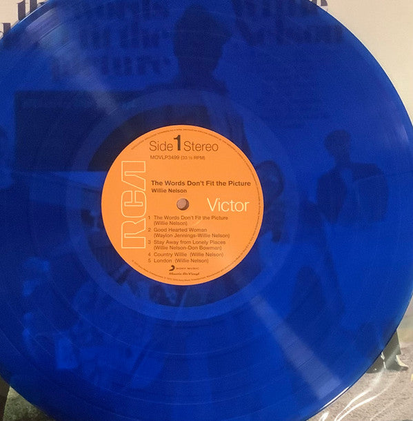 Willie Nelson : The Words Don't Fit The Picture (LP, Album, Ltd, Num, RE, Blu)