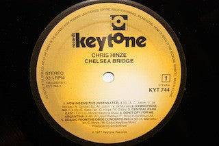 Chris Hinze With Members Of The London Symphony Orchestra : Chelsea Bridge (LP, Album, RE)