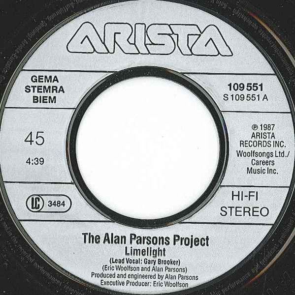 The Alan Parsons Project : Limelight (7")