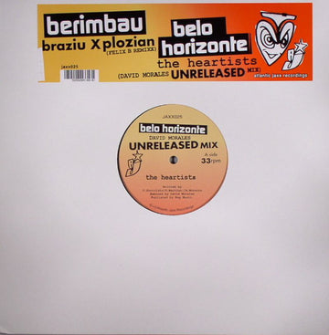 Braziu X Plozian / The Heartists : Berimbau / Belo Horizonte (12")