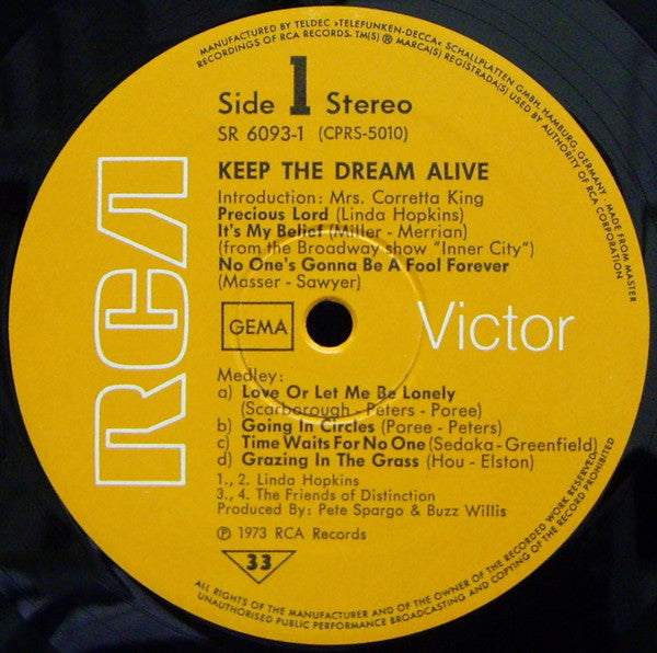 Various : Keep The Dream Alive Martin Luther King (2xLP, Gat)