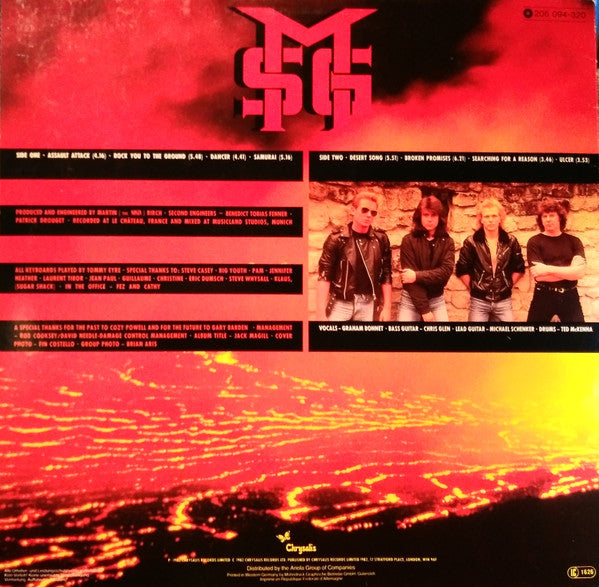The Michael Schenker Group : Assault Attack (LP, Album)