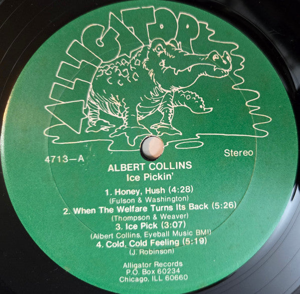 Albert Collins : Ice Pickin' (LP, Album)
