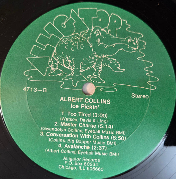 Albert Collins : Ice Pickin' (LP, Album)