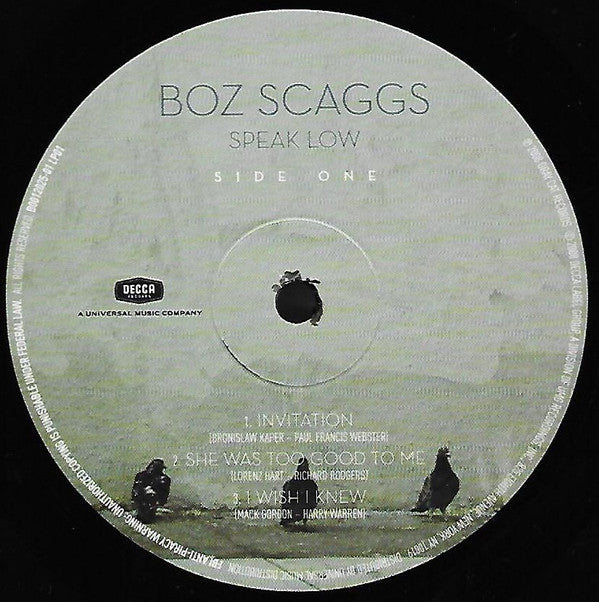Boz Scaggs : Speak Low (2xLP, Album)