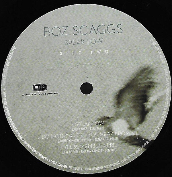 Boz Scaggs : Speak Low (2xLP, Album)