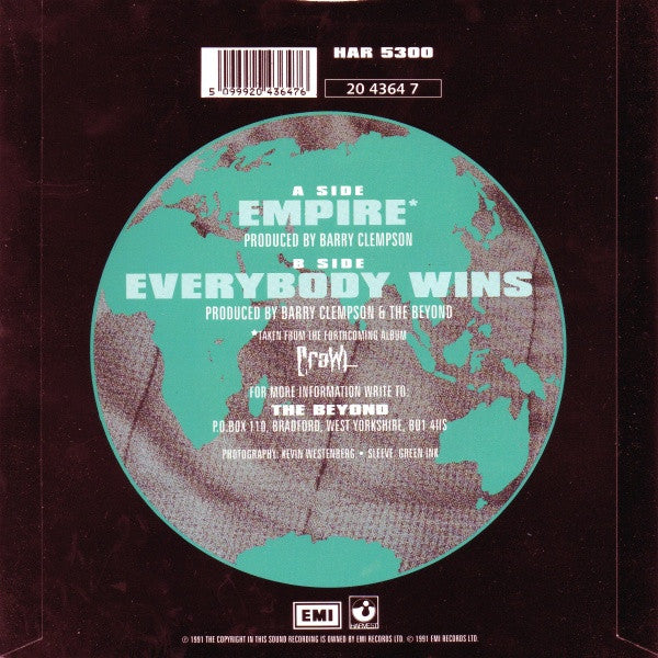 The Beyond (3) : Empire (7", Single)