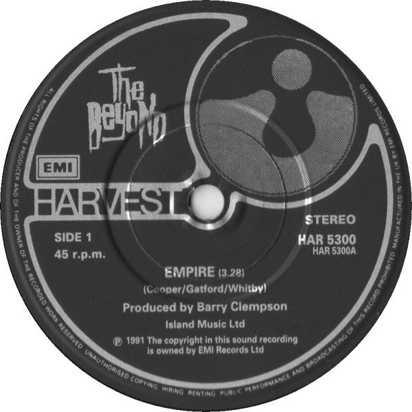 The Beyond (3) : Empire (7", Single)