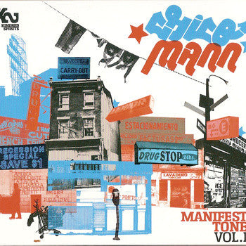 Chico Mann : Manifest Tone Vol.1 (CD, Album, Promo)