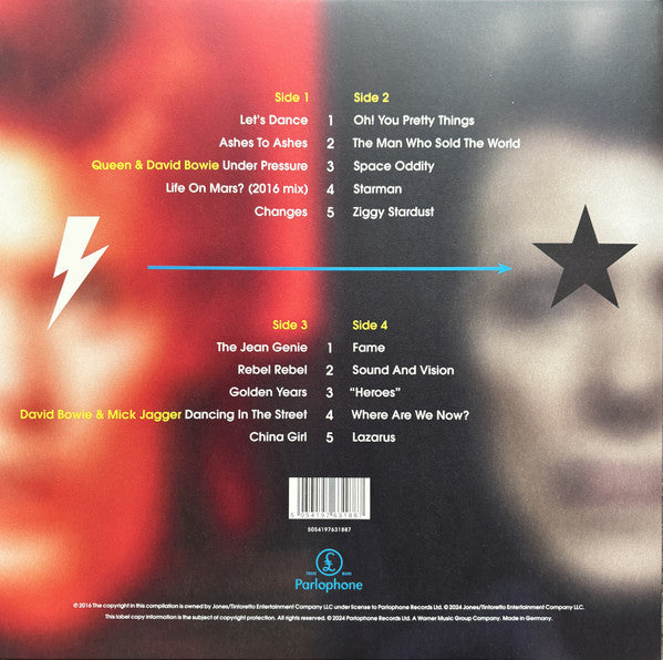 David Bowie : Legacy (2xLP, Comp, RE, Gat)