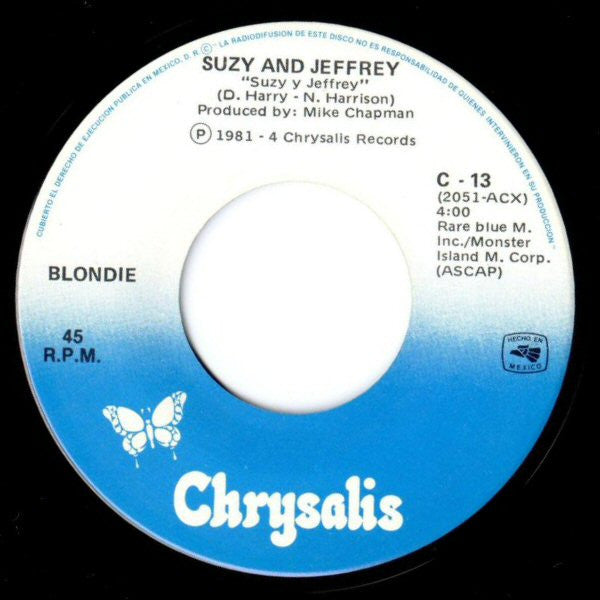 Blondie : The Tide Is High (7", Single)