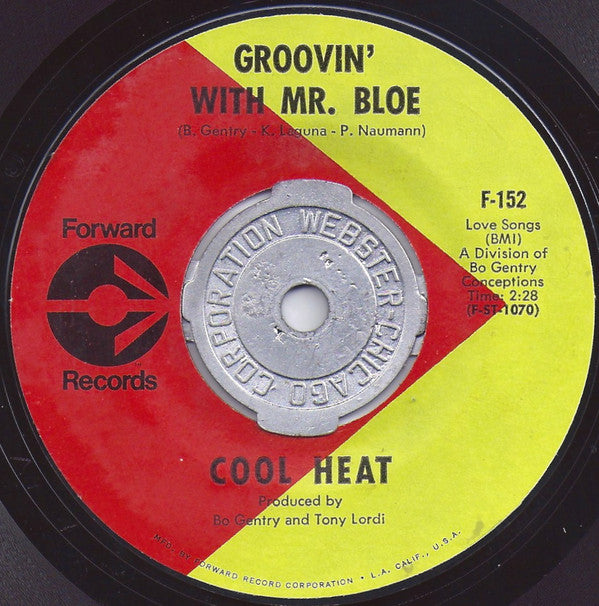 Cool Heat : Groovin' With Mr. Bloe (7", Styrene)