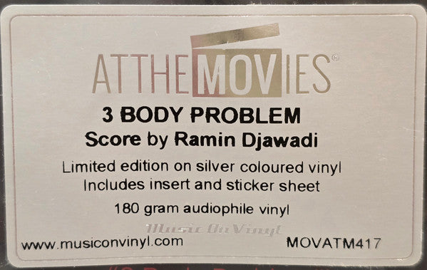 Ramin Djawadi : 3 Body Problem (Soundtrack From The Netflix Series) (2xLP, Album, Ltd, Sil)