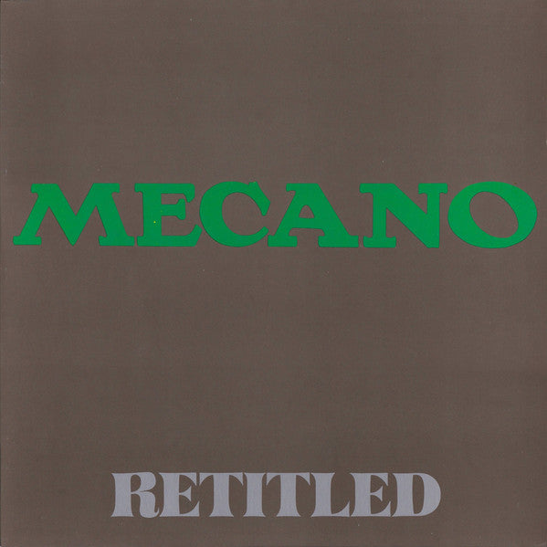 Mecano (2) : Retitled (LP, Comp + 7", Single)