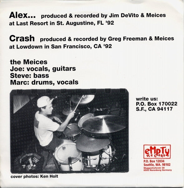 The Meices : Alex Put Something In His Pocket (7")