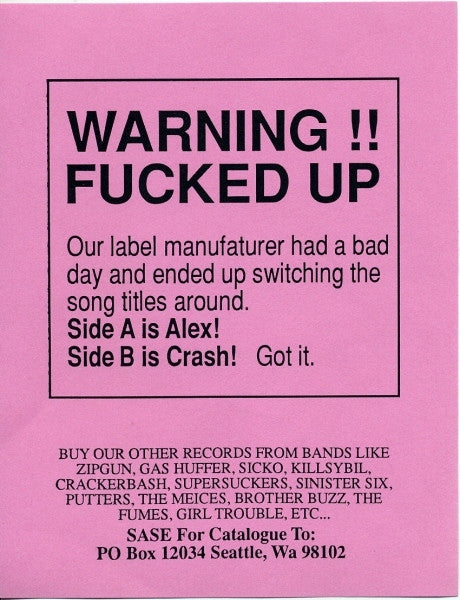 The Meices : Alex Put Something In His Pocket (7")