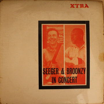 Pete Seeger & Big Bill Broonzy : Seeger & Broonzy In Concert (LP, Album)