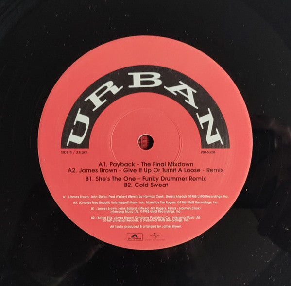James Brown : Payback (The Final Mixdown) (12", RE)