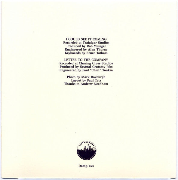 Happy Hate Me Nots : I Could See It Coming / Letter To The Company (7", Single)