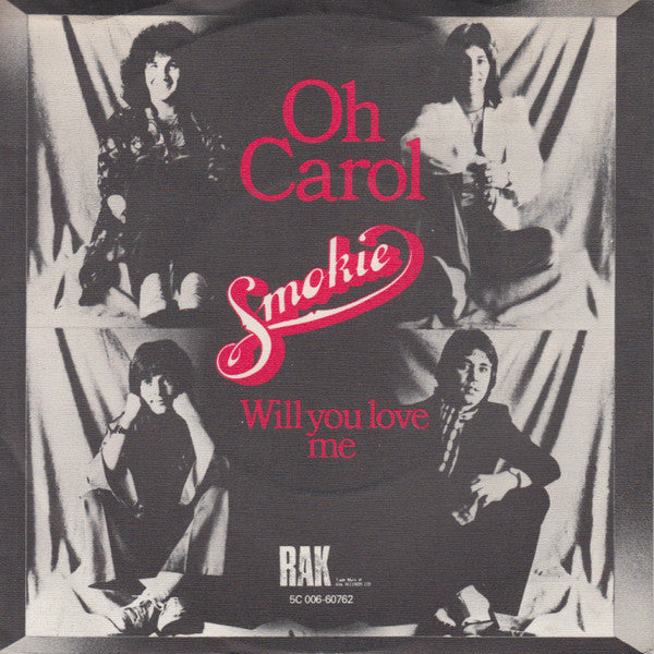 Smokie : Oh Carol (7", Single)