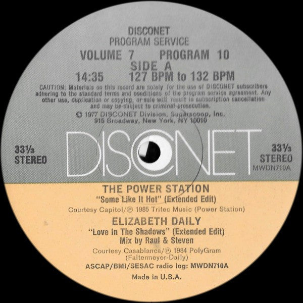 Various : Volume 7 Program 10 (2x12")