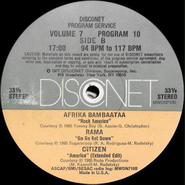 Various : Volume 7 Program 10 (2x12")