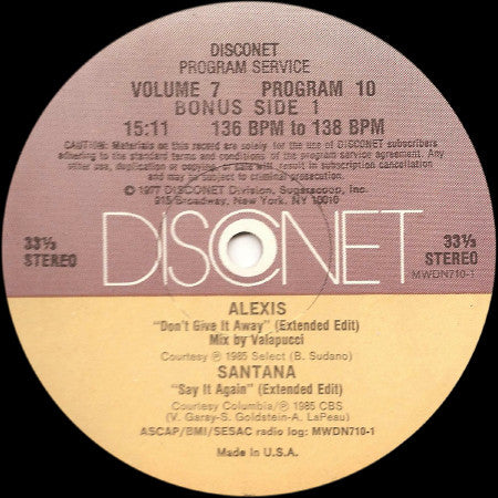 Various : Volume 7 Program 10 (2x12")