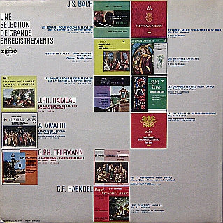 Johann Sebastian Bach, Orchestre De Chambre Jean-François Paillard, Jean-François Paillard : Cinq Suites Pour Orchestre (Volume II: 3e Suite En Ré Majeur BWV 1068 - 4e Suite En Ré Majeur BWV 1069 - 5e Suite En Sol Mineur BWV 1070) (LP, Gat)