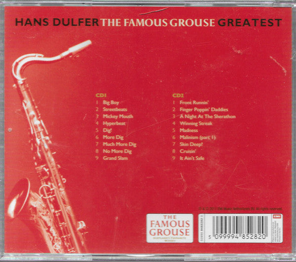 Hans Dulfer : The Famous Grouse Greatest (2xCD, Comp, Promo)