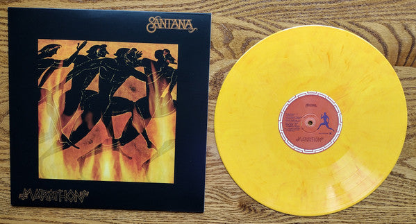 Santana : Marathon (LP, Ltd, RE, Yel)