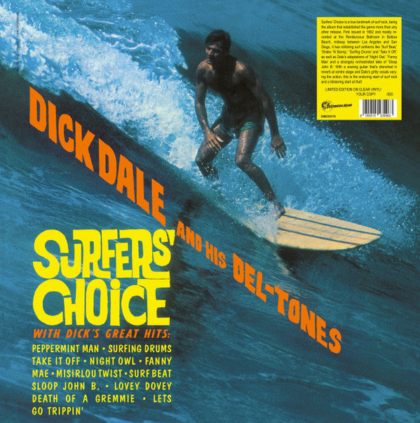 Dick Dale & His Del-Tones : Surfers' Choice (LP, Album, RE, Cle)