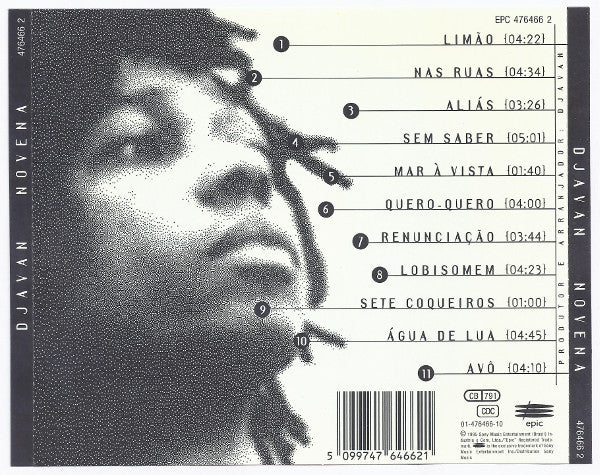 Djavan : Novena (CD, Album)