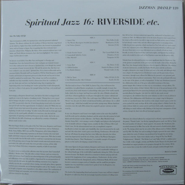 Various : Spiritual Jazz 16: Riverside Etc. (2xLP, Comp)