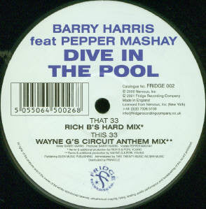 Barry Harris : Dive In The Pool - Disc 2 (12")