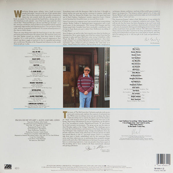 The Mel Lewis Orchestra : 20 Years At The Village Vanguard (LP, Album)