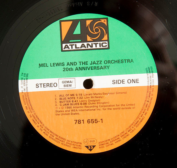 The Mel Lewis Orchestra : 20 Years At The Village Vanguard (LP, Album)