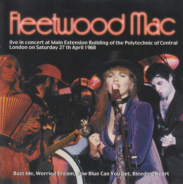 Fleetwood Mac : Live In Concert '68 (CD, Album, RE)