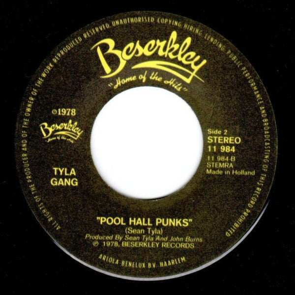 Tyla Gang : Tropical Love (7", Single)