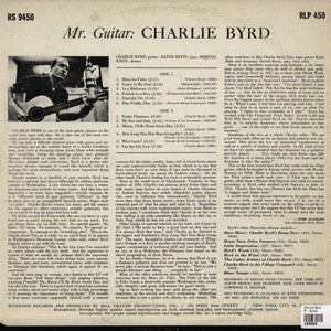 Charlie Byrd : Mr. Guitar (LP, Album, Mono, RE)