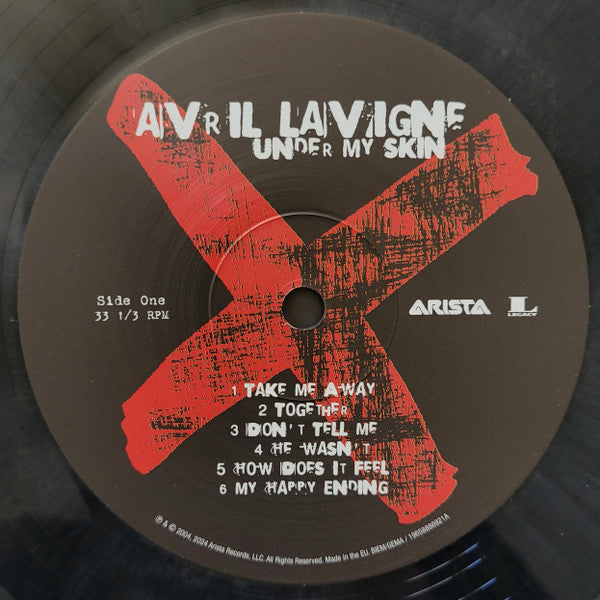 Avril Lavigne : Under My Skin (LP, Album, RE, Gre)