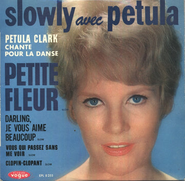 Petula Clark : Slowly Avec Petula (7", EP)