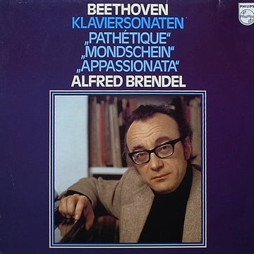 Ludwig van Beethoven, Alfred Brendel : Klaviersonaten "Pathetique" - "Mondschein" - "Appassionata" (LP)