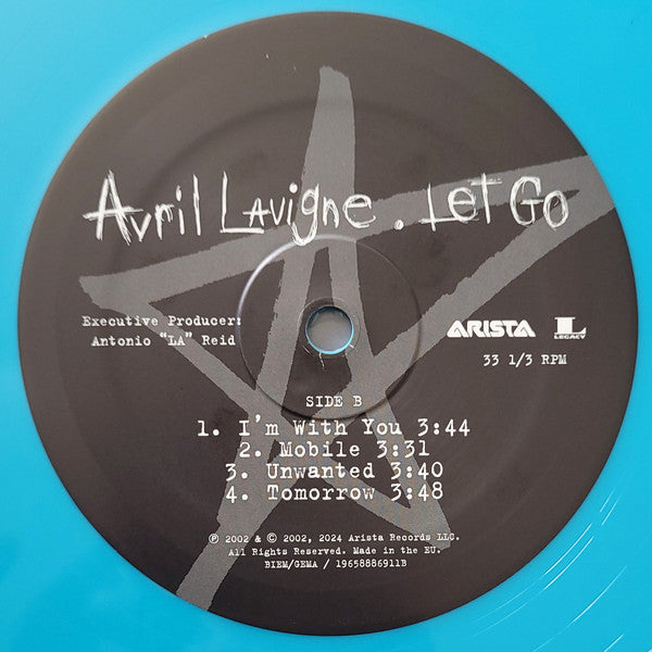 Avril Lavigne : Let Go (2xLP, Album, RE, Tur)