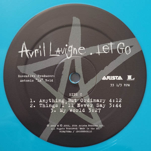 Avril Lavigne : Let Go (2xLP, Album, RE, Tur)