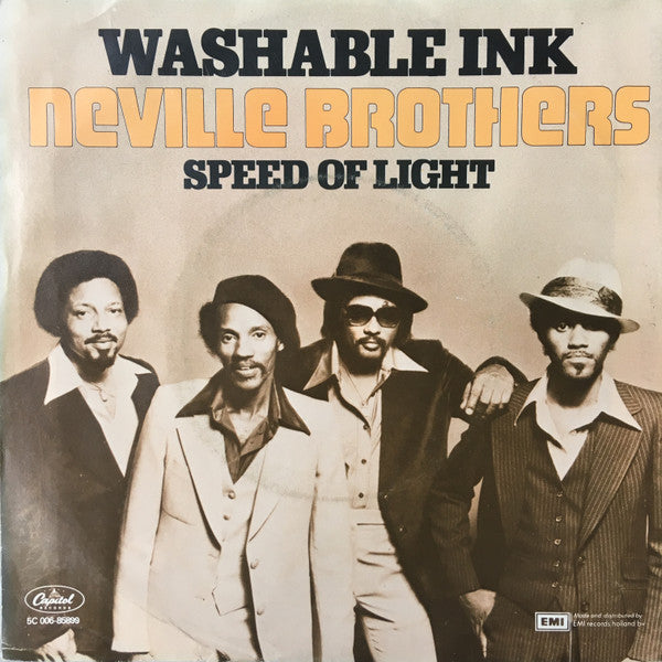 The Neville Brothers : Washable Ink (7", Single)