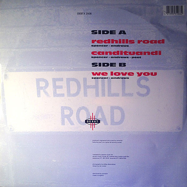 Candy Flip : Redhills Road (12", Single)