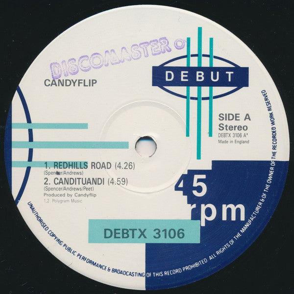 Candy Flip : Redhills Road (12", Single)