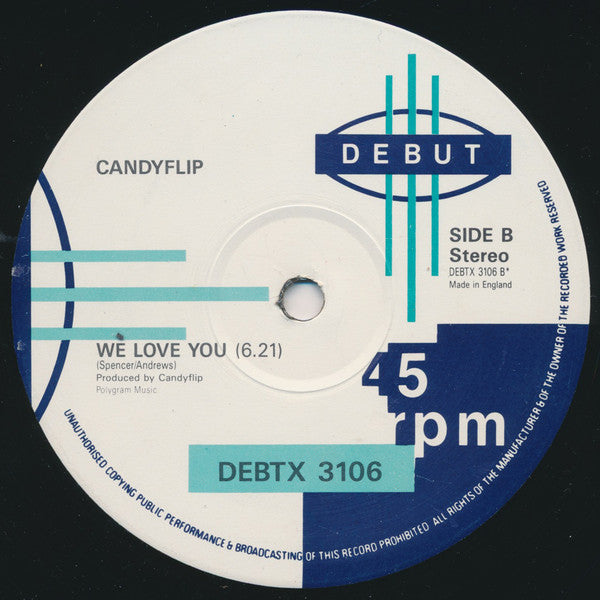 Candy Flip : Redhills Road (12", Single)